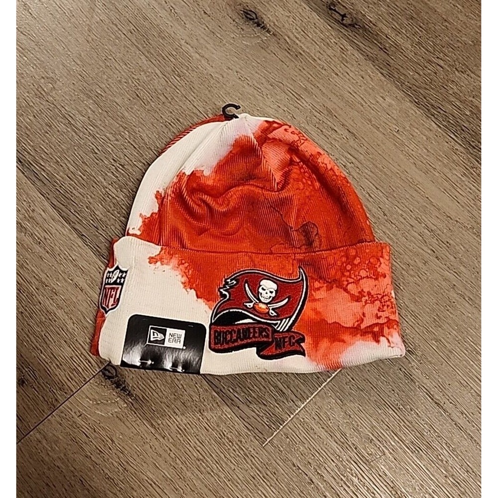 New Era Tampa Bay Buccaneers NFL Tye Dye Beanie‎ One Size NWT Hat / Cap